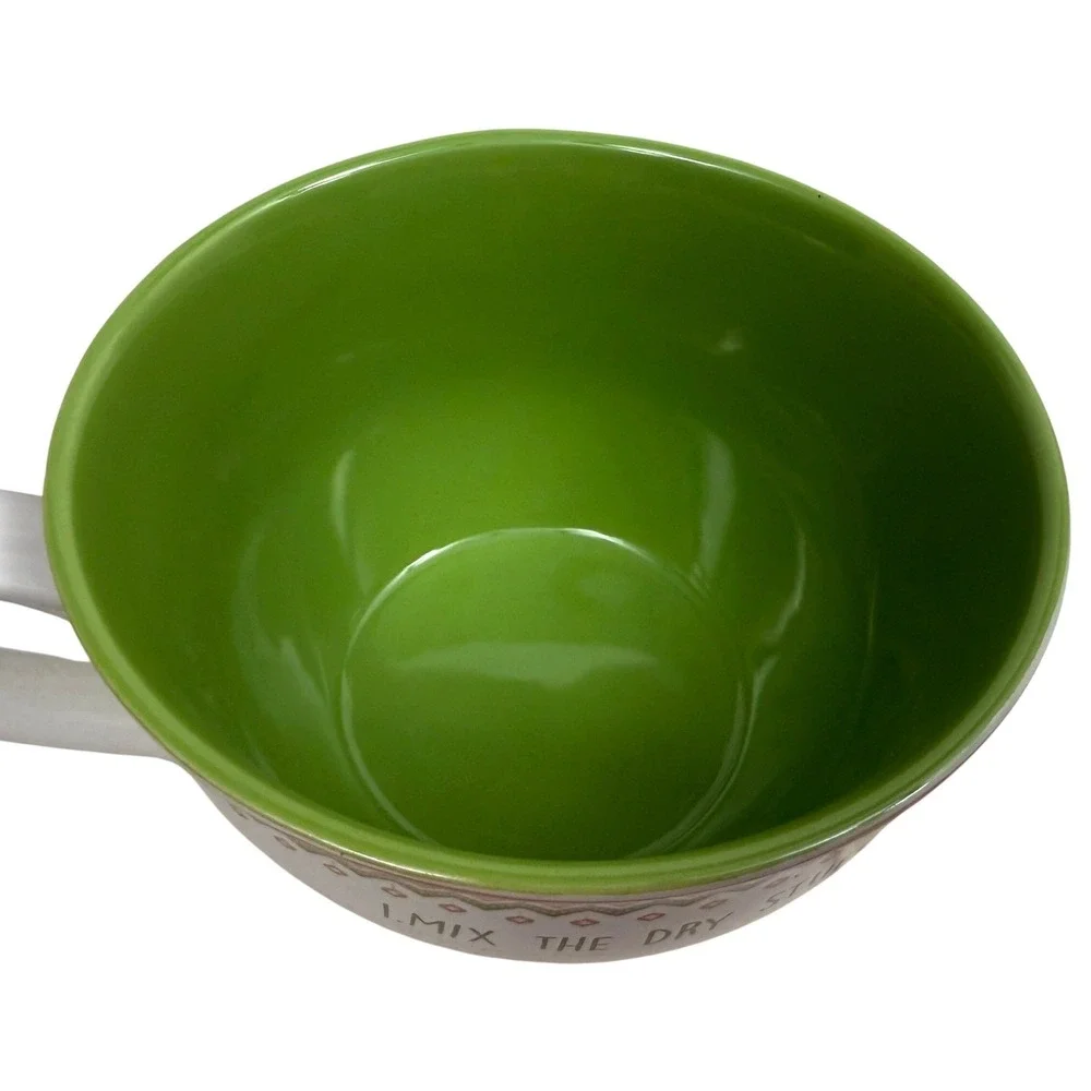 VTG Pier 1 Gingerbread Mug Cake Maker Sou[ Mug Bowl with Lid Timer Microwaveable